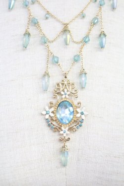 画像2: axes femme POETIQUE / アラビアンネックレス  ブルー T-25-12-04-021-AX-AC-SA-ZT