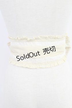 画像2: PINK HOUSE / 配色使いローンサッシュベルト  イエロー T-25-12-04-026-LO-ZA-SA-ZT437-F007