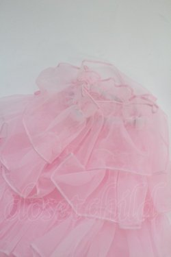 画像3: Chalmiere / シアーフリルレッグカバー  ピンク T-25-12-04-027-LO-ZA-SA-ZT