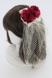 axes femme / プリエールヘッドドレス  キナリ T-25-12-04-032-AX-AC-SA-ZT