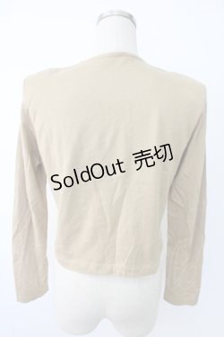 画像2: INGEBORG / フラワーptカットソー  カーキイエロー T-25-12-07-007-LO-TO-OW-ZT389