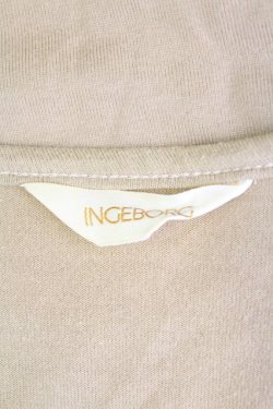 画像3: INGEBORG / フラワーptカットソー  カーキイエロー T-25-12-07-007-LO-TO-OW-ZT