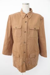 INGEBORG / デニムジャケット  ブラウン T-25-12-07-012-LO-JA-OW-ZT