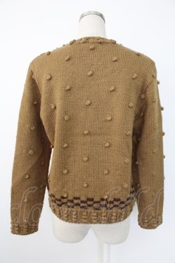 画像2: KANEKO ISAO / クリスマスツリーモチーフ使いニット  ベージュ T-25-12-07-014-EL-TO-OW-ZT