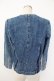 画像2: INGEBORG / ボタン配色デニムジャケット  ブルー T-25-12-07-016-LO-JA-OW-ZT (2)