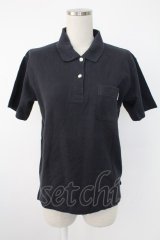 INGEBORG / ロゴptポロシャツ  ネイビー T-25-12-07-018-LO-TO-OW-ZT