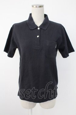 画像1: INGEBORG / ロゴptポロシャツ  ネイビー T-25-12-07-018-LO-TO-OW-ZT