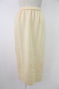 INGEBORG / ニットスカート  アイボリー T-25-12-07-025-LO-SK-OW-ZT