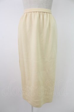 画像1: INGEBORG / ニットスカート  アイボリー T-25-12-07-025-LO-SK-OW-ZT