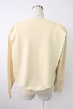 画像2: INGEBORG / クルーネックカーディガン  アイボリー T-25-12-07-003-LO-TO-OW-ZT
