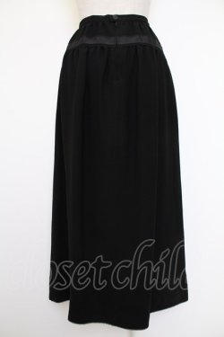 画像2: KANEKO ISAO / リボンテープ使いスカート  クロ T-25-12-07-031-EL-SK-OW-ZT