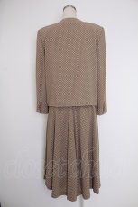 画像3: INGEBORG / リボン使いドットセットアップ  ベージュ T-25-12-07-032-LO-OP-OW-ZT402 (3)