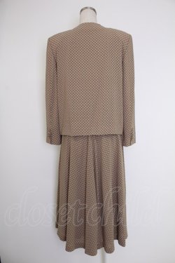 画像3: INGEBORG / リボン使いドットセットアップ  ベージュ T-25-12-07-032-LO-OP-OW-ZT