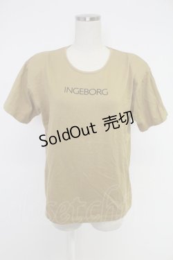 画像1: p0282ul10 / ロゴptTシャツ  カラシ T-25-12-10-004-LO-TO-OW-ZT191