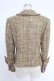 画像2: INGEBORG / リボン使いミックスツイードジャケット  ベージュ T-25-12-10-007-LO-JA-OW-ZT (2)