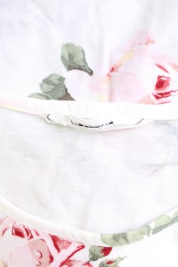 画像3: INGEBORG / 花柄ノースリカットソー  アイボリー T-25-12-10-001-LO-TO-OW-ZT