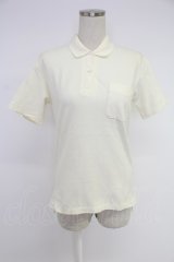 INGEBORG / ロゴptポロシャツ  アイボリー T-25-12-10-002-LO-TO-OW-ZT