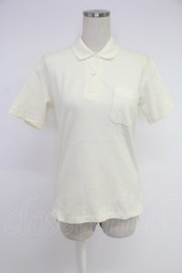 INGEBORG / ロゴptポロシャツ  アイボリー T-25-12-10-002-LO-TO-OW-ZT