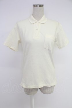 画像1: INGEBORG / ロゴptポロシャツ  アイボリー T-25-12-10-002-LO-TO-OW-ZT