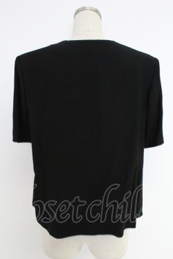 画像2: KANEKO ISAO / ノーカラージャケット  クロ T-25-12-10-015-EL-JA-OW-ZT