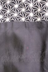 画像3: KANEKO ISAO / 麻の葉総柄ピンタックワンピース  クロ T-25-12-10-016-EL-OP-OW-ZT111 (3)