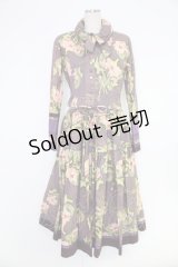 KANEKO ISAO / 花柄セットアップ【リメイク品】  パープル T-25-12-10-018-EL-OP-OW-ZT