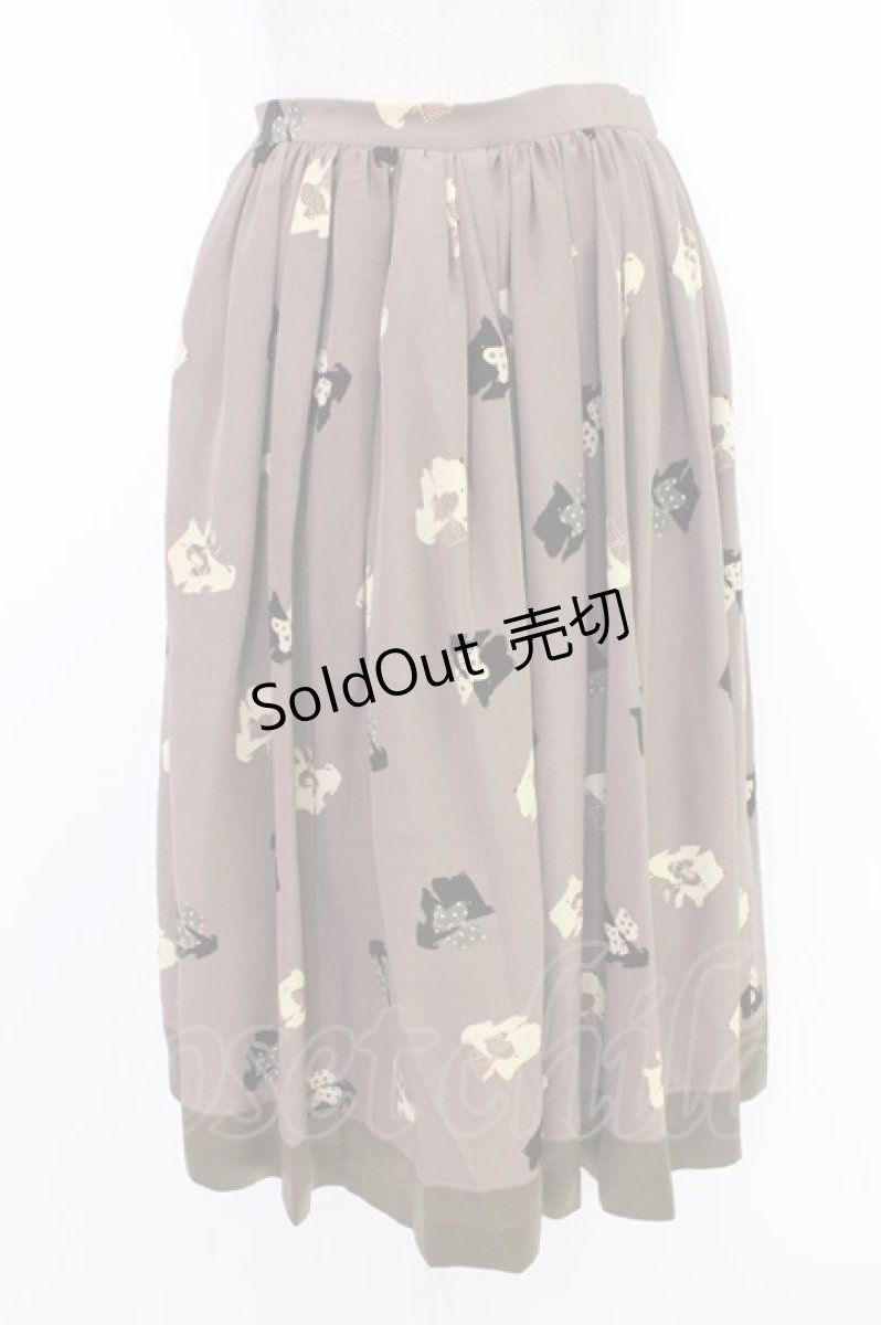 画像3: PINK HOUSE / テリア柄セットアップ【リメイク品】  ブラウン系 T-25-12-10-019-LO-OP-OW-ZT114 (3)