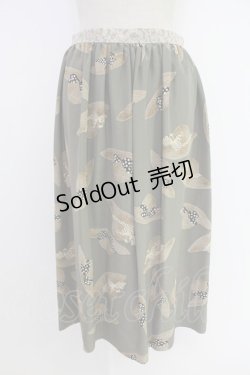 画像4: PINK HOUSE / 帽子柄セットアップ【リメイク品】  グリーン系 T-25-12-10-020-LO-OP-OW-ZT