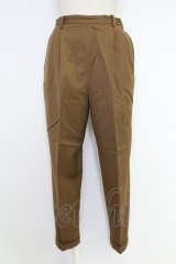 INGEBORG / テーパードパンツ  ブラウン T-25-12-10-023-LO-PA-OW-ZT