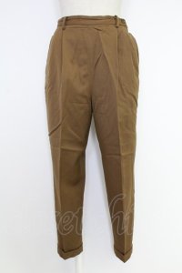 INGEBORG / テーパードパンツ  ブラウン T-25-12-10-023-LO-PA-OW-ZT