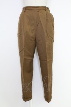 画像1: INGEBORG / テーパードパンツ  ブラウン T-25-12-10-023-LO-PA-OW-ZT