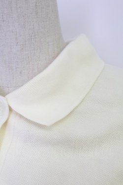 画像4: INGEBORG / ロゴptポロシャツ  アイボリー T-25-12-10-002-LO-TO-OW-ZT