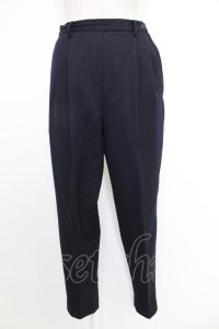 INGEBORG / テーパードパンツ  ネイビー T-25-12-10-024-LO-PA-OW-ZT