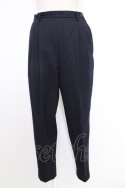画像1: INGEBORG / テーパードパンツ  ネイビー T-25-12-10-024-LO-PA-OW-ZT
