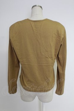 画像2: KANEKO ISAO / 帽子ptカットソー  カラシ T-25-12-10-003-EL-TO-OW-ZT