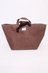 KANEKO ISAO / デニムトートバッグ  ブラウン T-25-12-10-029-EL-BG-OW-ZT