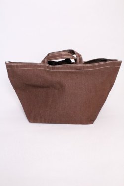 画像2: KANEKO ISAO / デニムトートバッグ  ブラウン T-25-12-10-029-EL-BG-OW-ZT