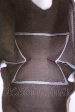 画像4: KANEKO ISAO / デニムトートバッグ  ブラウン T-25-12-10-029-EL-BG-OW-ZT