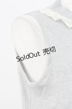 画像4: axes femme / ボトルネックリブタンク M モクグレー T-25-12-11-021-AX-TO-SA-ZI