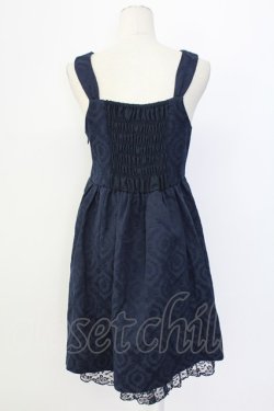 画像2: axes femme / 襟付きジャカードジャンドレ M コン T-25-12-11-034-AX-OP-SA-ZT