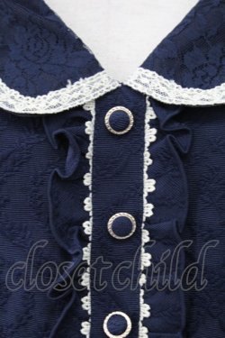 画像4: axes femme / 襟付きジャカードジャンドレ M コン T-25-12-11-034-AX-OP-SA-ZT