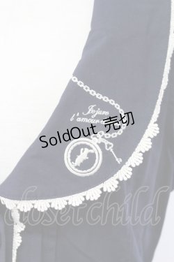 画像3: axes femme / フリルロングベスト M コン T-25-12-11-035-AX-TO-SA-ZT