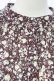 画像4: axes femme / 小花柄ティアードワンピース L チャ T-25-12-11-038-AX-OP-SA-ZT (4)