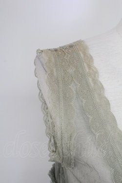 画像3: axes femme / ドットチュール重ねジレ M グリーン T-25-12-11-039-AX-TO-SA-ZT