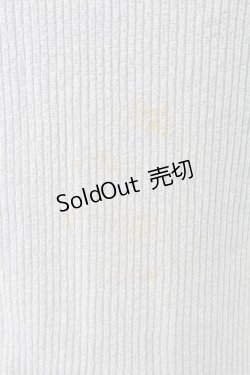 画像3: axes femme / お花ｘリボンモチーフリブプルオーバー M ブルー T-25-12-11-004-AX-TO-SA-ZT