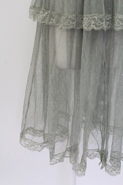 画像5: axes femme / ドットチュール重ねジレ M グリーン T-25-12-11-039-AX-TO-SA-ZT