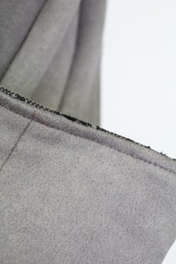 画像9: axes femme / レーススエードコーデイガン  チャコール T-25-12-11-040-AX-TO-SA-ZT