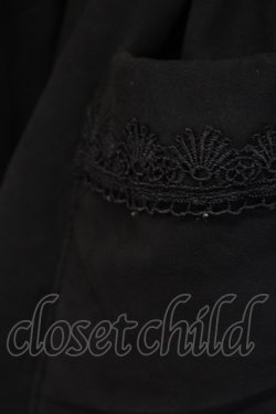 画像4: axes femme / フード付ミドル丈モッズコート L ブラック T-25-12-11-043-AX-CO-SA-ZT