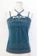 画像1: axes femme / ガーデンホルターキャミソール M グリーン T-25-12-11-005-AX-TO-SA-ZT (1)