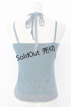 画像2: axes femme / ガーデンホルターキャミソール M グリーン T-25-12-11-005-AX-TO-SA-ZI